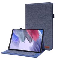 PROTEMIO 37462 FABRIC Zaklápěcí obal pro Samsung Galaxy Tab A8 (SM-X205 / SM-X200) modrý
