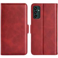 PROTEMIO 45794 SIDE Peněženkové pouzdro Samsung Galaxy M13 červené