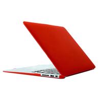 PROTEMIO 49556 CRYSTAL Plastový kryt pro Macbook Air 13" A1466 / A1369 červený