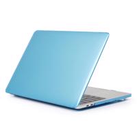 PROTEMIO 57820 CRYSTAL Plastový kryt pro Macbook Air 13 (M2 / M3) A2681 / A3113 světle modrý