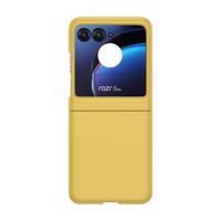 PROTEMIO 59574 PLASTIC Ochranný plastový kryt Motorola Razr 40 Ultra žlutý