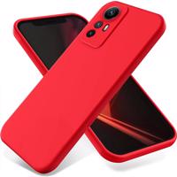 PROTEMIO 60484 RUBBER Ochranný kryt pro Xiaomi Redmi Note 12S červený