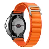 PROTEMIO 61522 NYLON Vyměnitelný řemínek pro Google Pixel Watch / Pixel Watch 2 oranžový