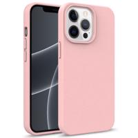 PROTEMIO 63360 ECO RUBBER Ochranný obal Apple iPhone 15 Pro růžový