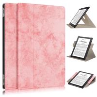 PROTEMIO 63625 MARBLE Zaklápěcí pouzdro PocketBook 970 InkPad Lite růžové