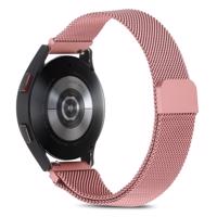 PROTEMIO 64990 MILANESE Kovový řemínek pro Huawei Watch GT 3 Pro 43mm růžový