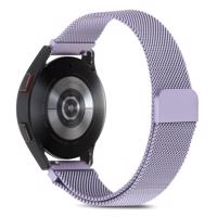PROTEMIO 64992 MILANESE Kovový řemínek pro Huawei Watch GT 3 Pro 43mm fialový