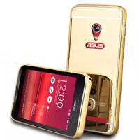 PROTEMIO 6651 Ochranný zrcadlový obal Asus ZenFone Go 4,5 &quot;(ZC550TG) zlatý