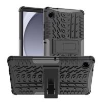 PROTEMIO 67863 STAND Extra odolný obal Samsung Galaxy Tab A9 černý